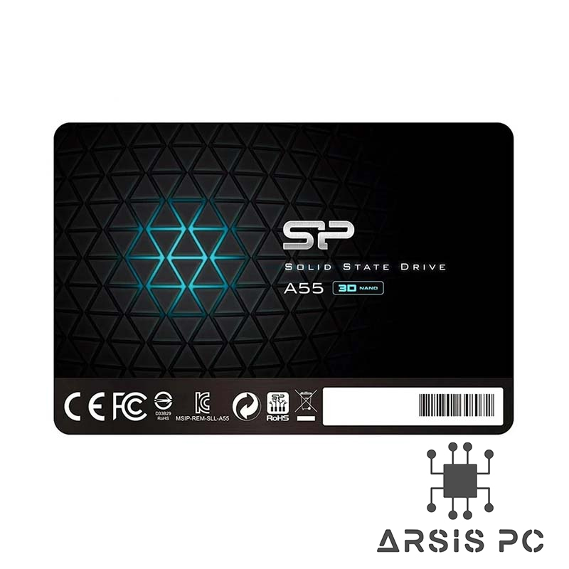 هارد SSD لپ تاپ 256 گیگابایت سیلیکون پاور مدل Ace A55 کالای نو