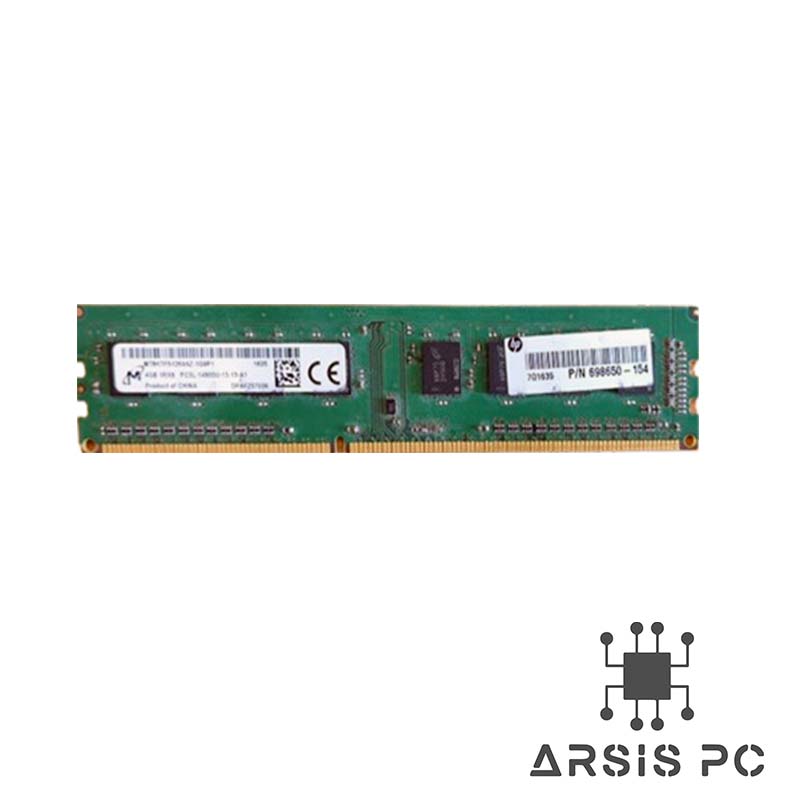 رم دسکتاپ Micron DDR3L 4GB 1866MHzاستوک