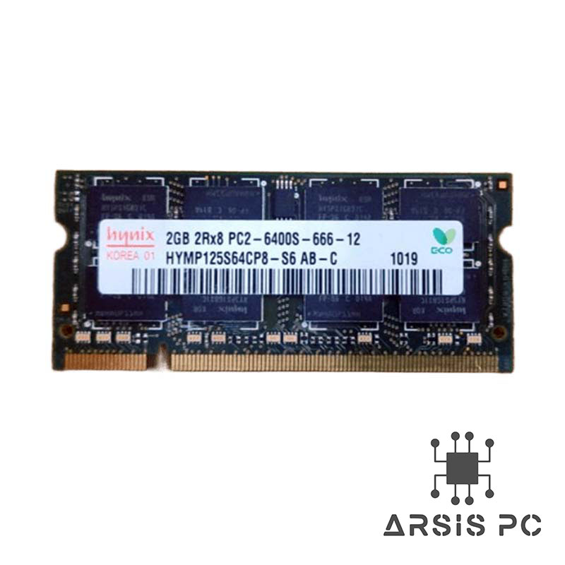 رم لپ‌تاپ Hynix DDR2 PC2-6400S 800MHz