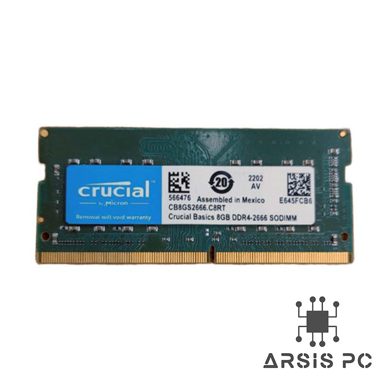 رم Crucial DDR4 8GB 2666MHz