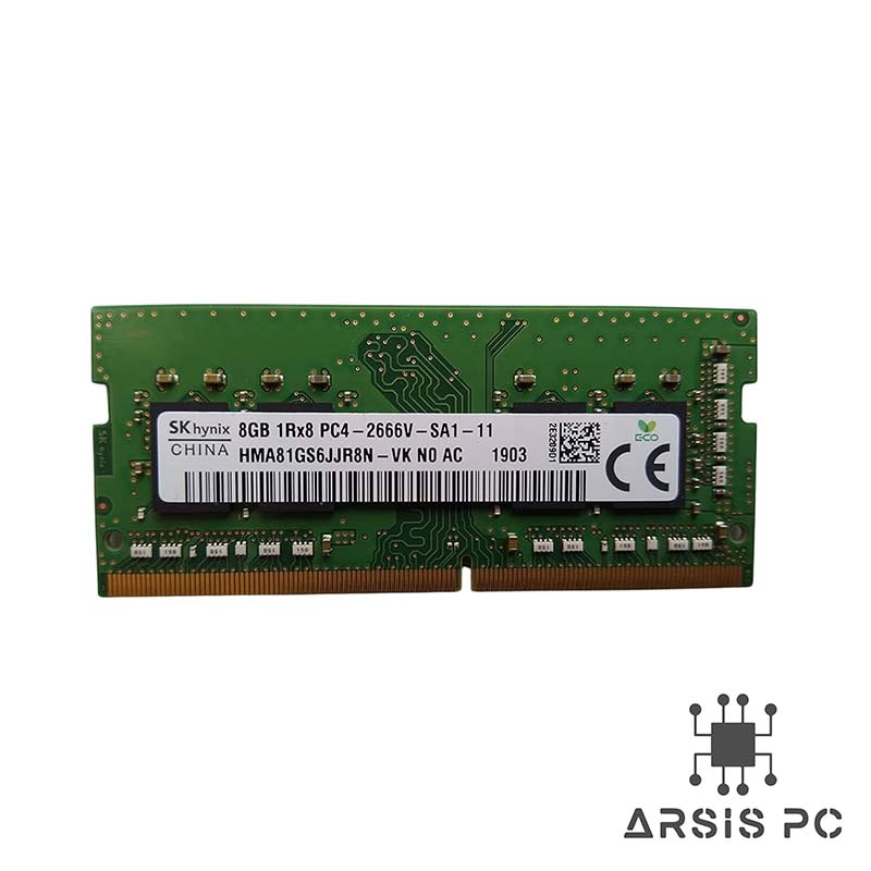 رم SK Hynix 8GB DDR4 PC4-2666 2Rx8