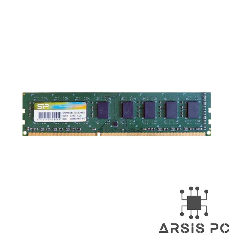 رم دسکتاپ Silicon Power DDR3 1333MHz ظرفیت 8 گیگابایت