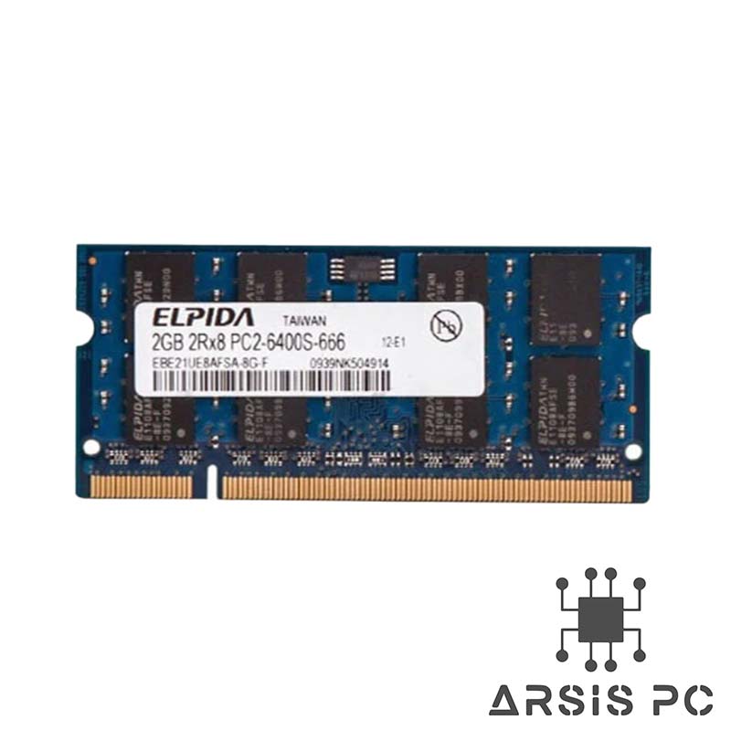 رم لپ‌تاپ DDR2 Elpida 2GB