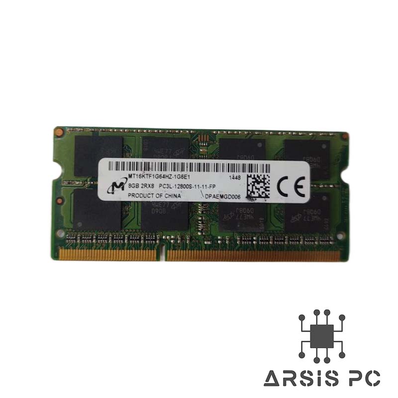 رم لپ‌تاپ Micron DDR3L 8GB 1600MHz PC3L-12800