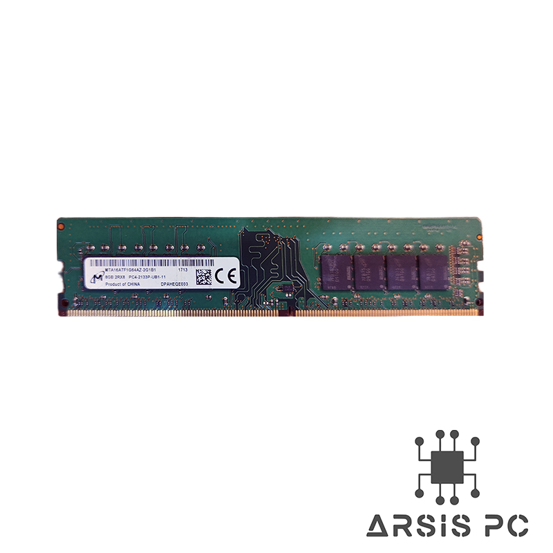 رم دسکتاپ Micron DDR4 8GB 2133MHz (استوک)