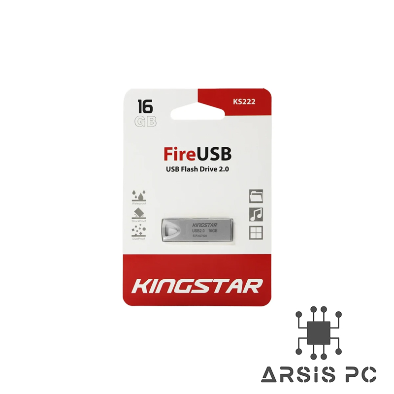 فلش مموری کینگ استار مدل KS222 Fire ظرفیت 16 گیگابایت