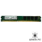 رم دسکتاپ Kingston DDR3 ظرفیت 8 گیگابایت فرکانس 1333MHz (PC3-10600U) مدل KVR1333D3N9/8 تایمینگ CL9 ولتاژ 1.5V تک کاناله UDIMM استوک